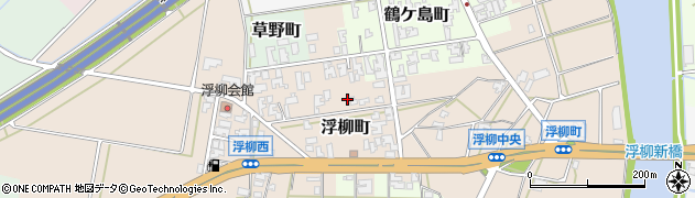 石川県小松市浮柳町（丙）周辺の地図