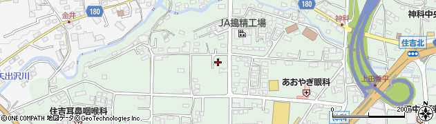 長野県上田市住吉597周辺の地図