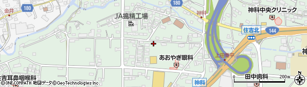 長野県上田市住吉574周辺の地図