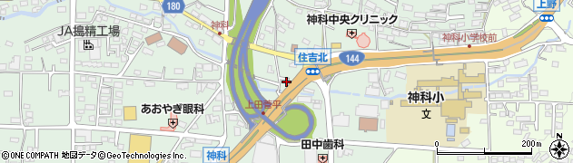 長野県上田市住吉530-7周辺の地図