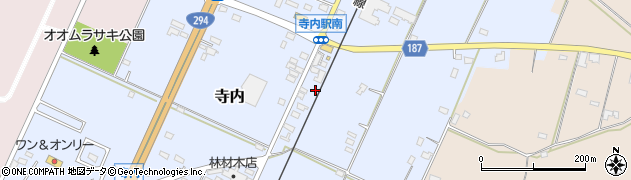 栃木県真岡市寺内827周辺の地図