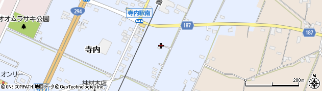 栃木県真岡市寺内1298周辺の地図