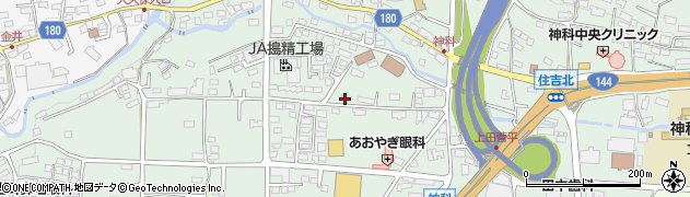 長野県上田市住吉568周辺の地図