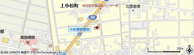 小松警察署周辺の地図