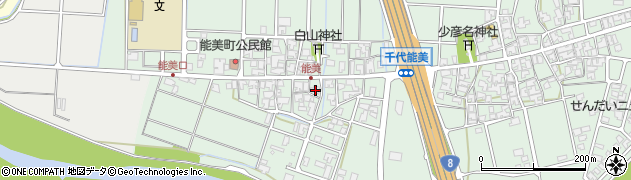 石川県小松市能美町イ25周辺の地図