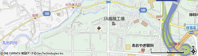 長野県上田市住吉599周辺の地図
