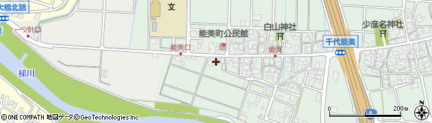 石川県小松市能美町イ72周辺の地図