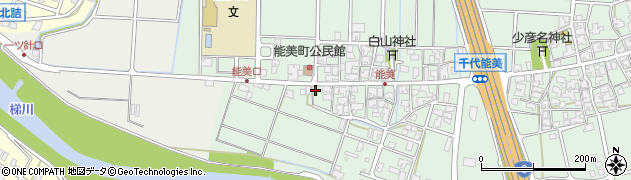 石川県小松市能美町イ55周辺の地図