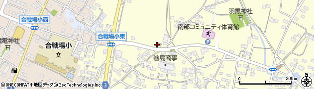 栃木県　警察本部栃木警察署平川駐在所周辺の地図