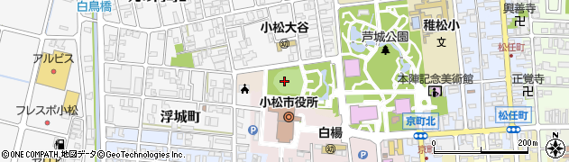 石川県小松市丸内町竹島周辺の地図
