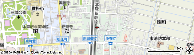 石川県小松市小寺町乙周辺の地図