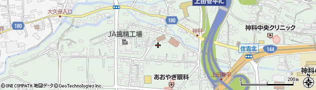 長野県上田市住吉565周辺の地図