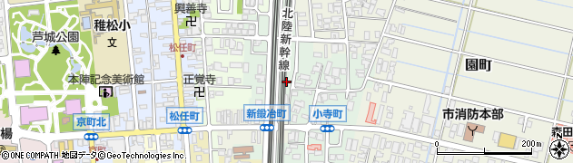 石川県小松市小寺町（乙）周辺の地図