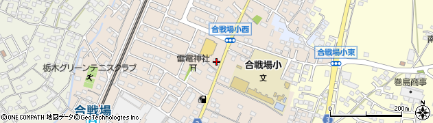 栃木県栃木市都賀町合戦場816周辺の地図