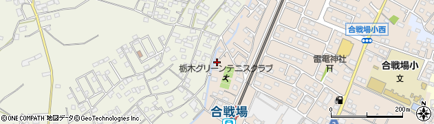栃木県栃木市都賀町合戦場521-1周辺の地図