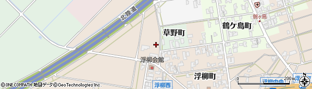 石川県小松市浮柳町ロ周辺の地図