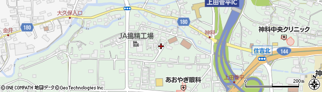 長野県上田市住吉563周辺の地図