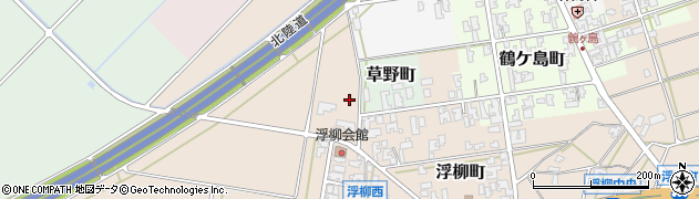 石川県小松市浮柳町（ロ）周辺の地図