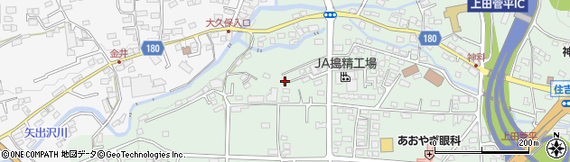 長野県上田市住吉604周辺の地図