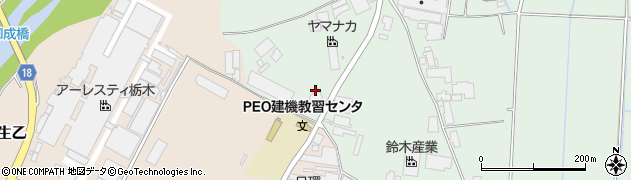 株式会社ヤマナカ　栃木工場周辺の地図