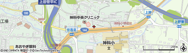長野県上田市住吉392周辺の地図