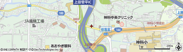 長野県上田市住吉538周辺の地図