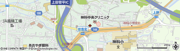 長野県上田市住吉401周辺の地図
