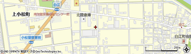 石川県小松市白江町（ト）周辺の地図