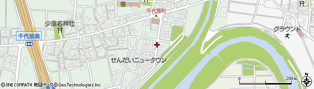 石川県小松市千代町丁周辺の地図
