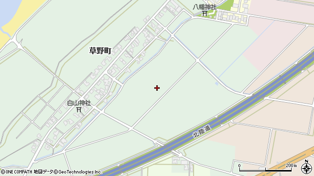 〒923-0996 石川県小松市草野町の地図