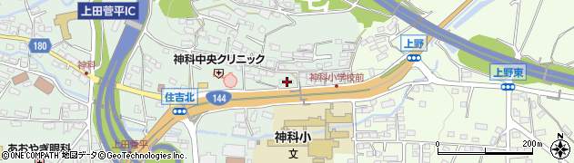 長野県上田市住吉394周辺の地図