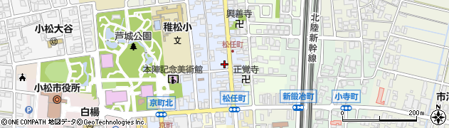 石川県小松市松任町周辺の地図