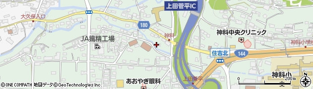長野県上田市住吉697周辺の地図