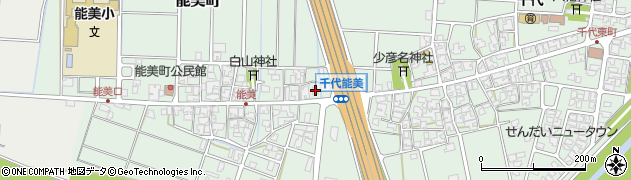 石川県小松市能美町イ154周辺の地図