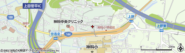 長野県上田市住吉393周辺の地図