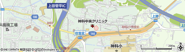 長野県上田市住吉397-1周辺の地図