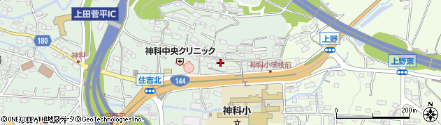 長野県上田市住吉395周辺の地図