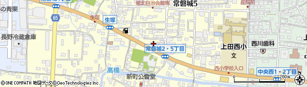 いずみ塾　上田西校周辺の地図