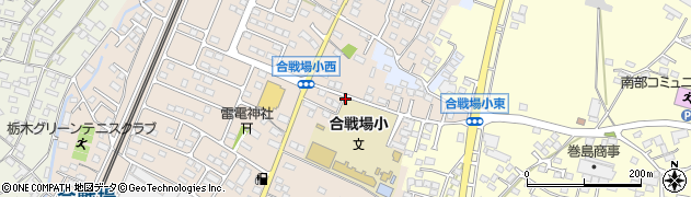 栃木県栃木市都賀町合戦場304周辺の地図