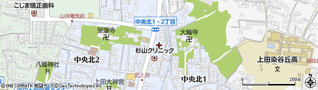 永井果樹園周辺の地図