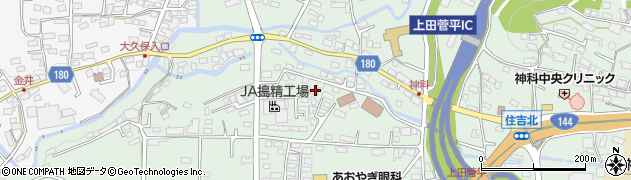 長野県上田市住吉564周辺の地図