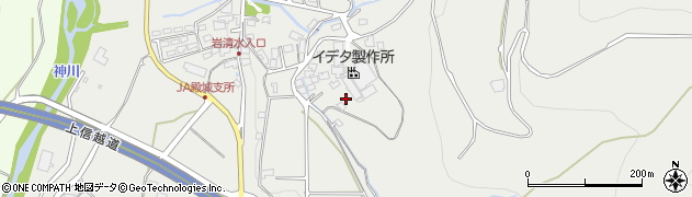 長野県上田市殿城周辺の地図