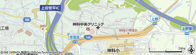長野県上田市住吉396周辺の地図