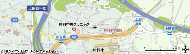 長野県上田市住吉449周辺の地図