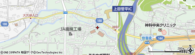 長野県上田市住吉552周辺の地図