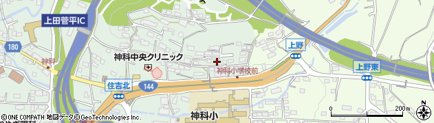 長野県上田市住吉450周辺の地図