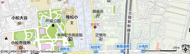 松任町周辺の地図