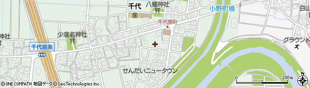石川県小松市千代町ち周辺の地図