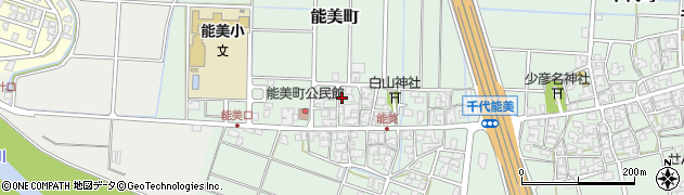 石川県小松市能美町イ116周辺の地図