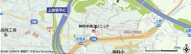 長野県上田市住吉397周辺の地図